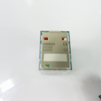 OMRON MY4N 24VDC 4PDT General Purpose Relays Lot of 4