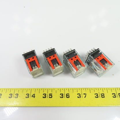 OMRON MY4N 24VDC 4PDT General Purpose Relays Lot of 4