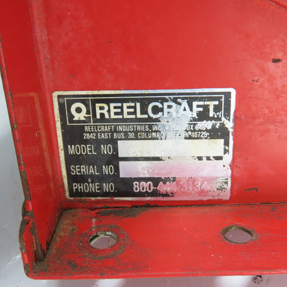Reelcraft Spring Return Hose Reel 3/8" Hose