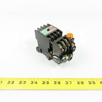 Mitsubishi TH-12 S-A11RM Magnetic Contactor W/ Overload Relay 0.45-0.9A