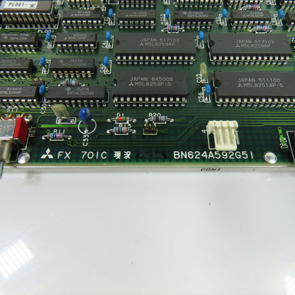 Mitsubishi BN624A592G51 FX 701C PLC CPU Circuit Board