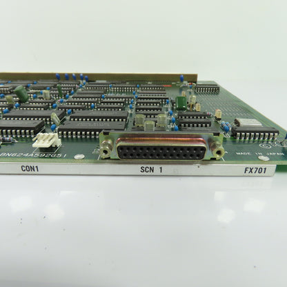 Mitsubishi BN624A592G51 FX 701C PLC CPU Circuit Board