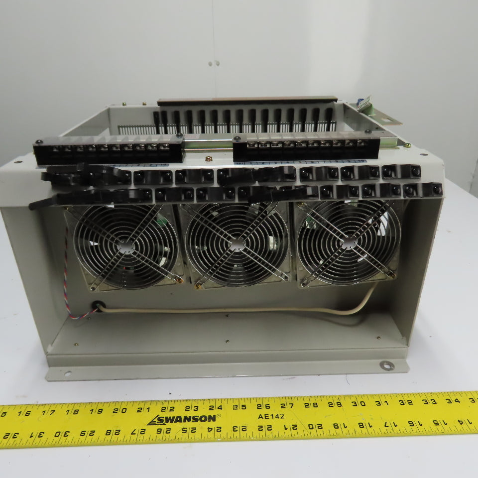 Mitsubishi UF701B MELDAS-YT2B CNC Control Unit Slot Chassis W/ Backplane