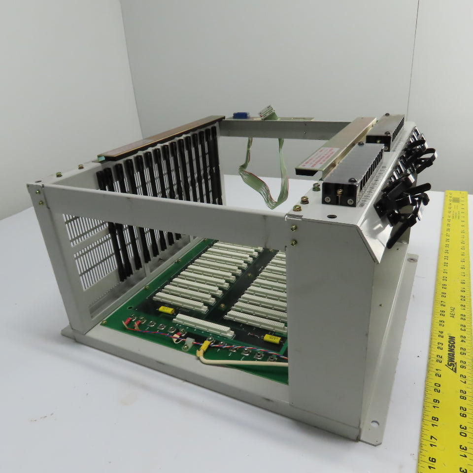 Mitsubishi UF701B MELDAS-YT2B CNC Control Unit Slot Chassis W/ Backplane
