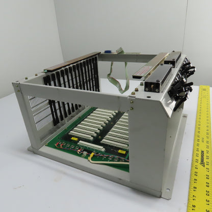 Mitsubishi UF701B MELDAS-YT2B CNC Control Unit Slot Chassis W/ Backplane