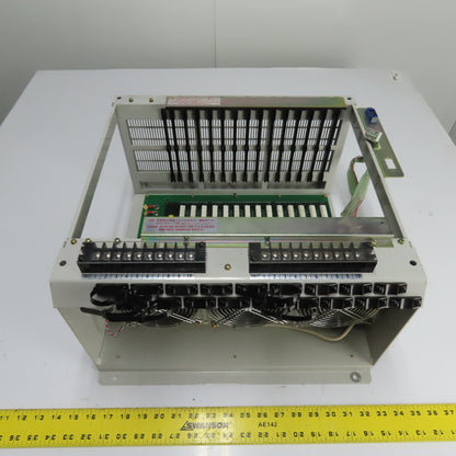 Mitsubishi UF701B MELDAS-YT2B CNC Control Unit Slot Chassis W/ Backplane