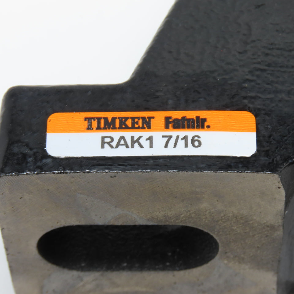 Timken Fafnir RAK1 7/16 Pillow Block Bearing 7/16" Bore