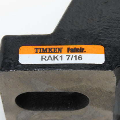 Timken Fafnir RAK1 7/16 Pillow Block Bearing 7/16" Bore