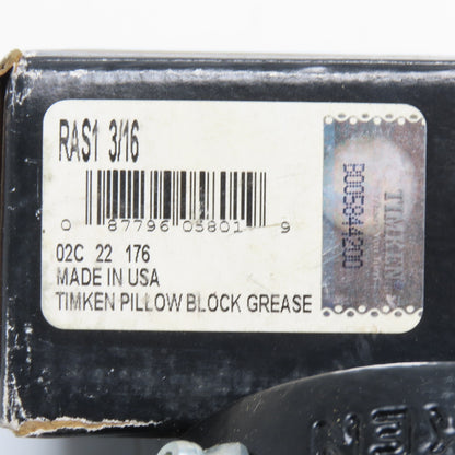 Timken Fafnir RAS1 3/16 Pillow Block Bearing 1-3/16" Bore
