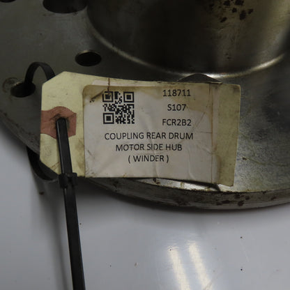 Rexnord Thomas 425 SN HUB SP Coupling Rear Drum Motor Side/Brake Drum (Winder)