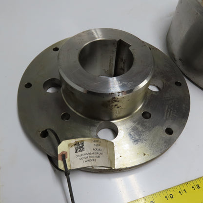 Rexnord Thomas 425 SN HUB SP Coupling Rear Drum Motor Side/Brake Drum (Winder)