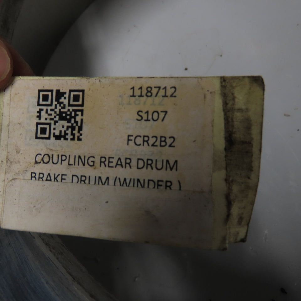 Rexnord Thomas 425 SN HUB SP Coupling Rear Drum Motor Side/Brake Drum (Winder)