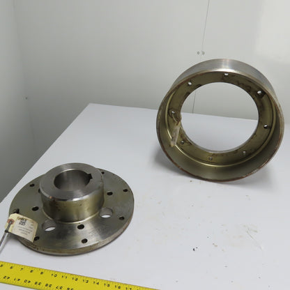 Rexnord Thomas 425 SN HUB SP Coupling Rear Drum Motor Side/Brake Drum (Winder)