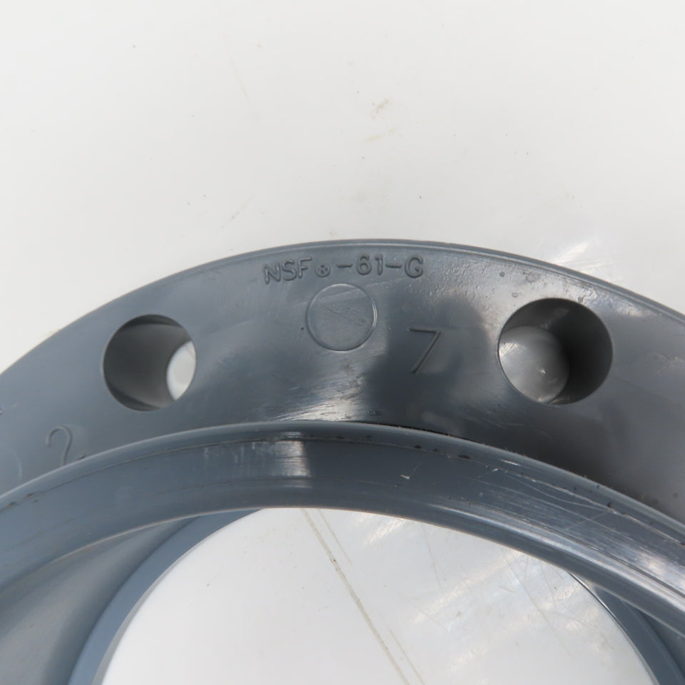 Spears 6" PVC Flange 150 PSI 8-Bolt Hole