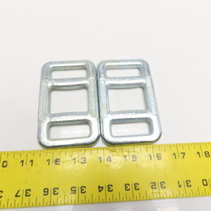 OWB4040DF Double Ladder Lock Lashing Strap Buckles 80kN Lot Of 2