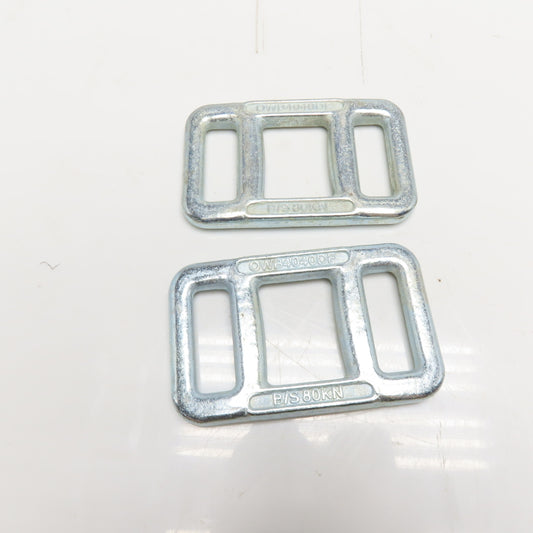 OWB4040DF Double Ladder Lock Lashing Strap Buckles 80kN Lot Of 2