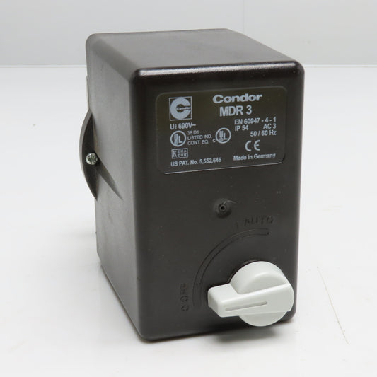 Condor MDR 3 Pressure Switch 690V 50/60Hz IP54
