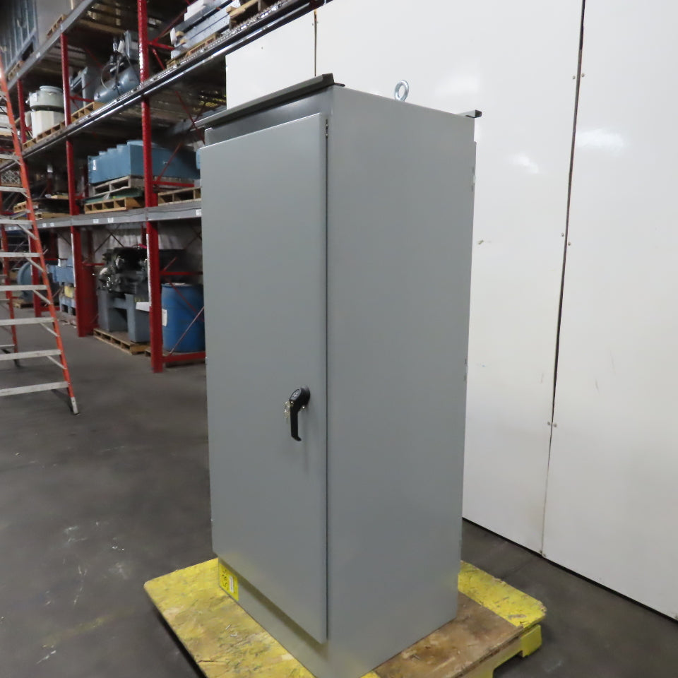 SCE-72EL3024FSDA 72x30x24 Free Standing Double Door Electrical Enclosure 3R,4,12