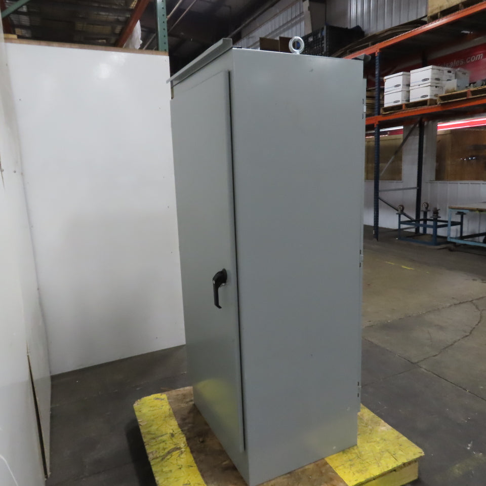 SCE-72EL3024FSDA 72x30x24 Free Standing Double Door Electrical Enclosure 3R,4,12