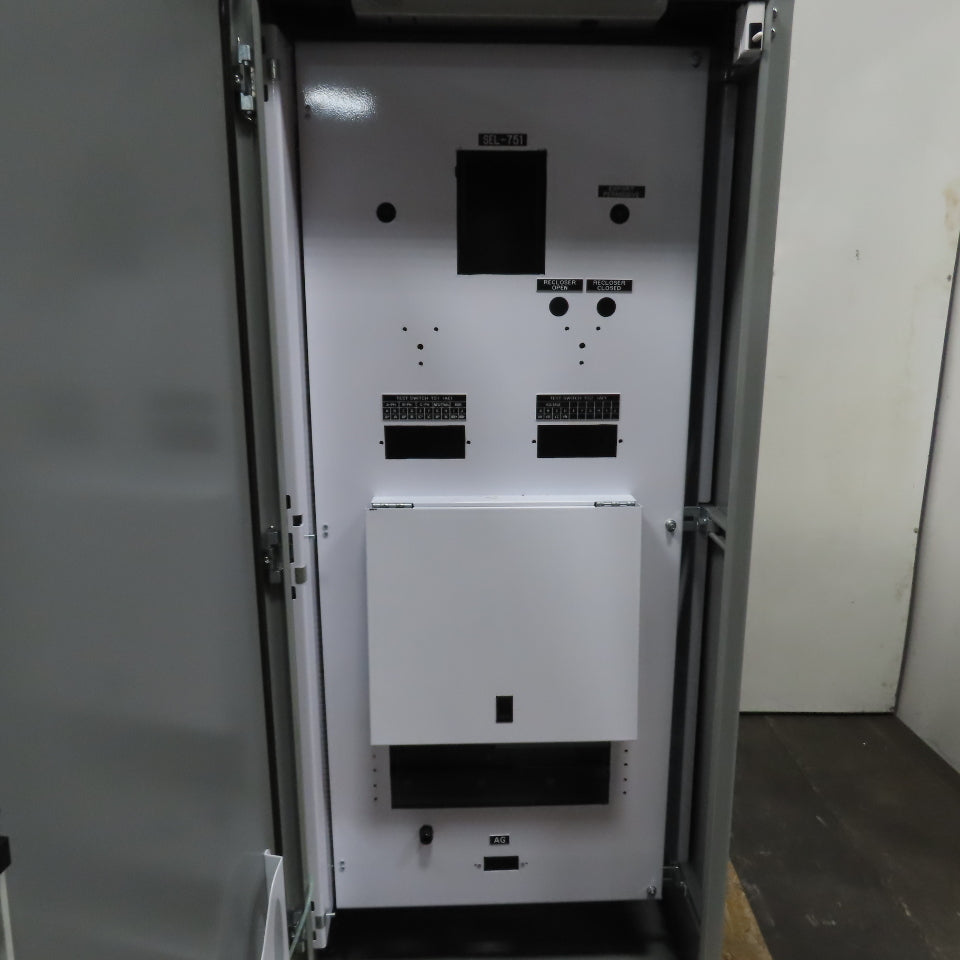 SCE-72EL3024FSDA 72x30x24 Free Standing Double Door Electrical Enclosure 3R,4,12