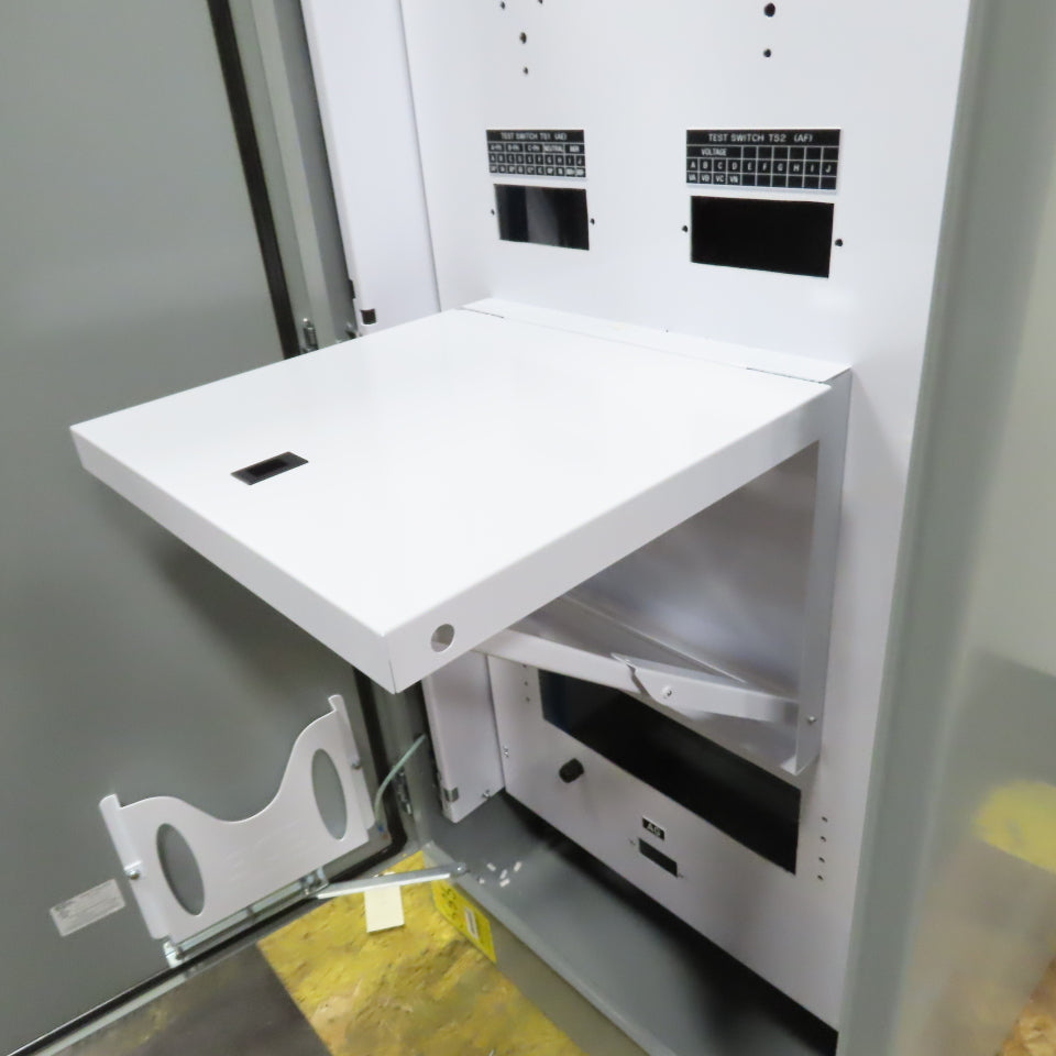 SCE-72EL3024FSDA 72x30x24 Free Standing Double Door Electrical Enclosure 3R,4,12