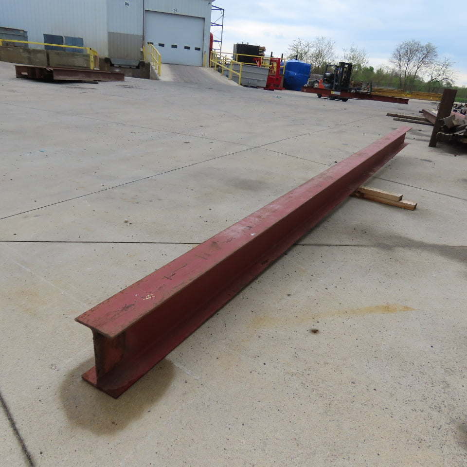 W8 x 18 Standard Steel I-Beam 1/4" Web 199" L x 5-1/4 W 8" H