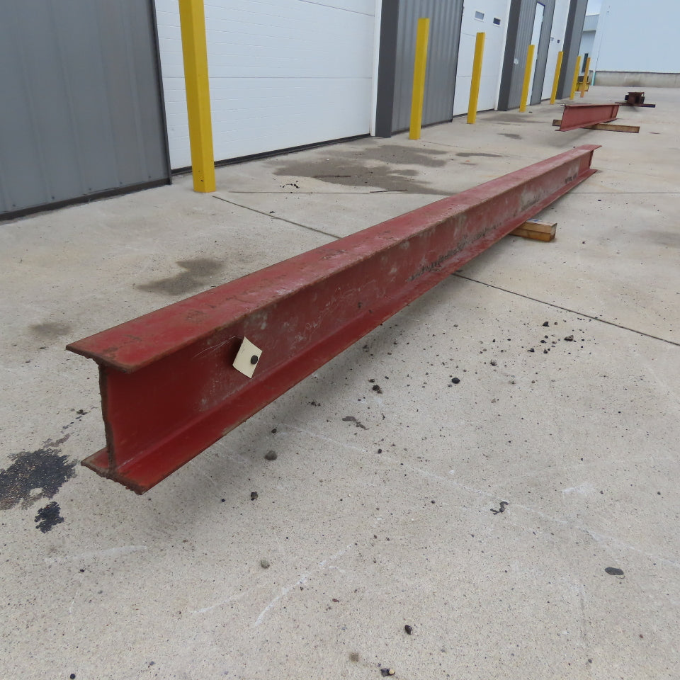 W8 x 18 Standard Steel I-Beam 1/4" Web 199" L x 5-1/4 W 8" H