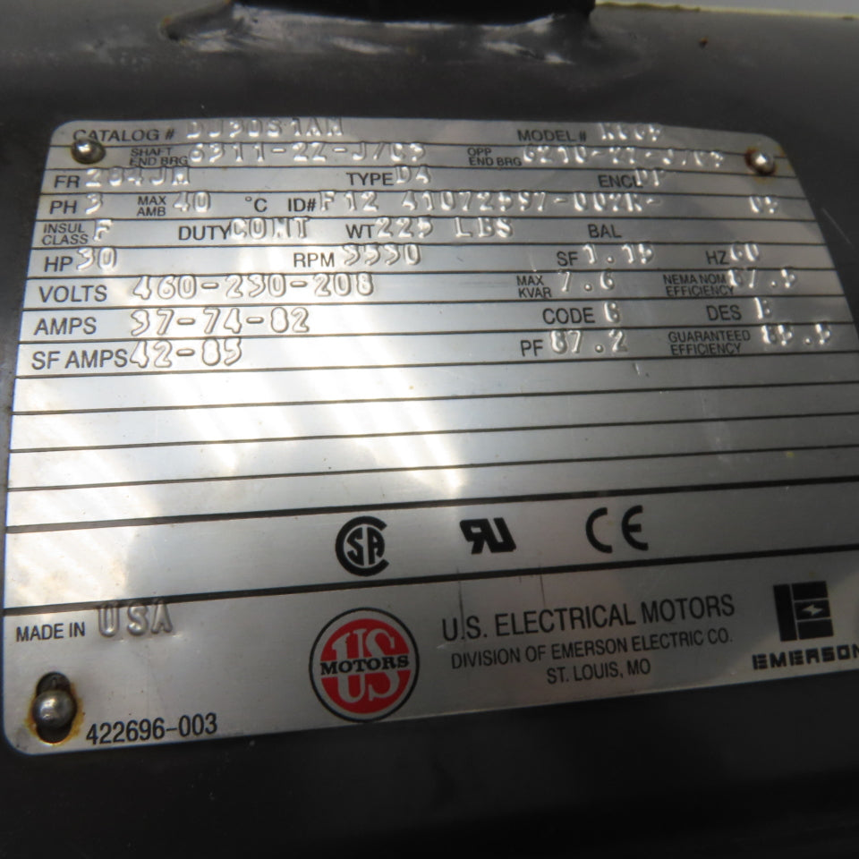 Scot Pumps No. 57 30HP 3500RPM Centrifugal Motor Pump Unit 4"x3" 230/460V 3Ph
