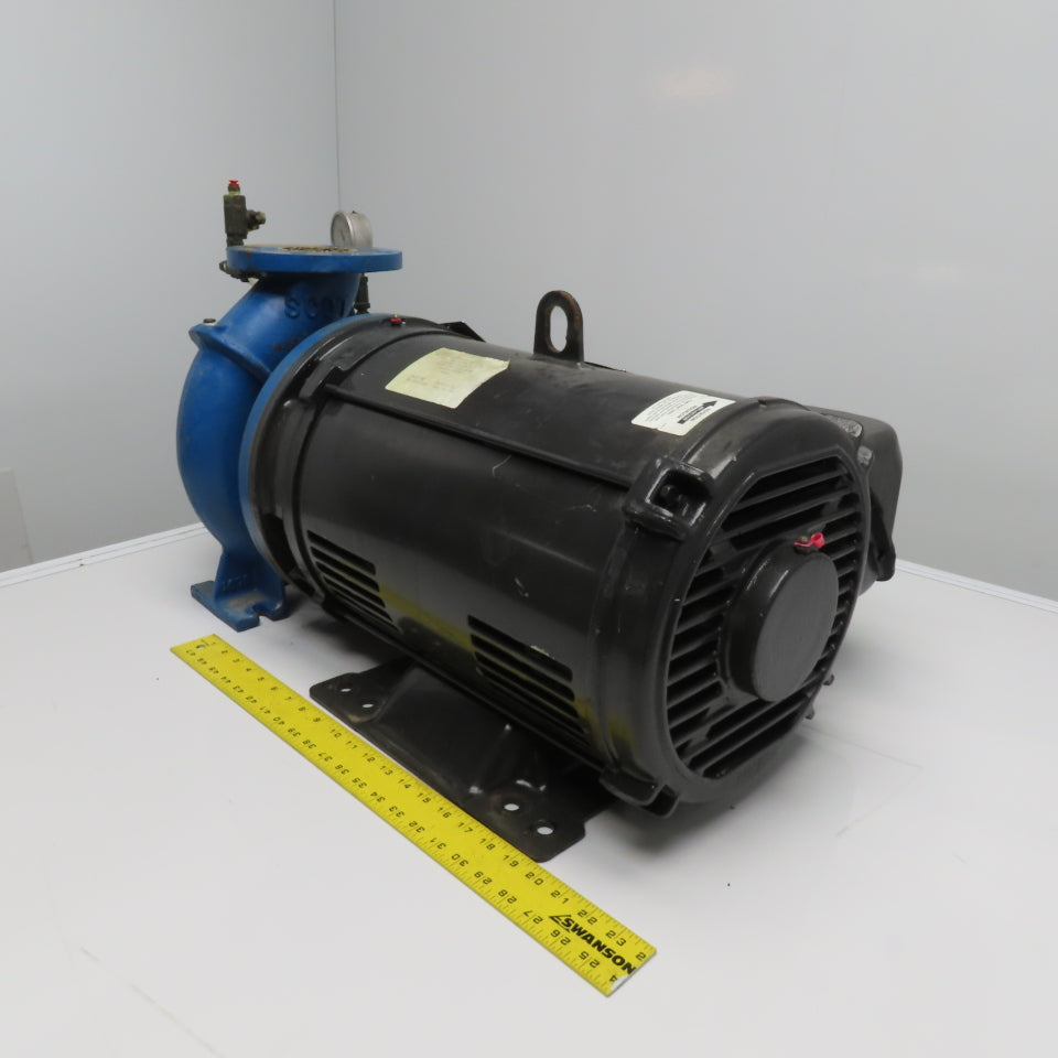 Scot Pumps No. 57 30HP 3500RPM Centrifugal Motor Pump Unit 4"x3" 230/460V 3Ph