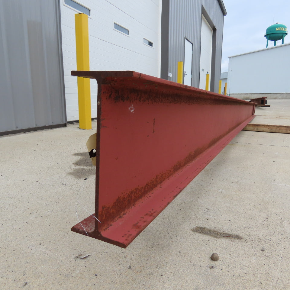 W10 x 17 Standard Steel I-Beam 1/4" Web 231" L x 4" W 10" H