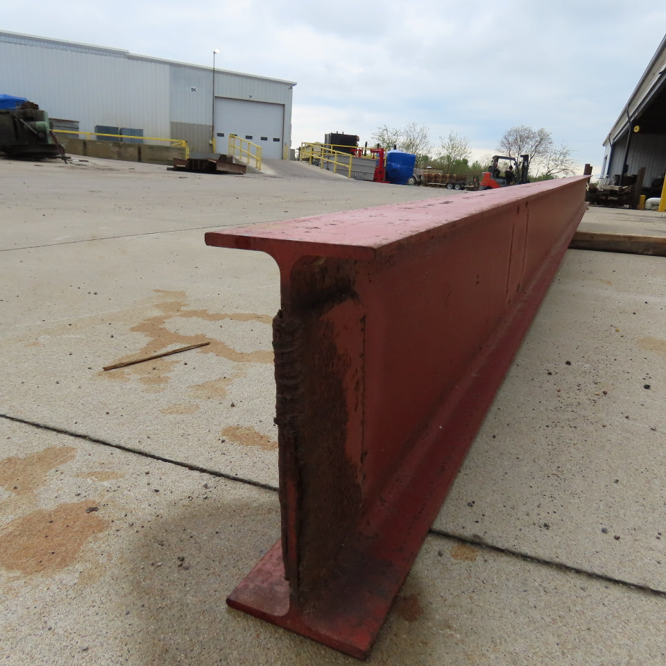 W10 x 17 Standard Steel I-Beam 1/4" Web 231" L x 4" W 10" H