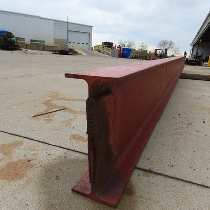 W10 x 17 Standard Steel I-Beam 1/4" Web 231" L x 4" W 10" H