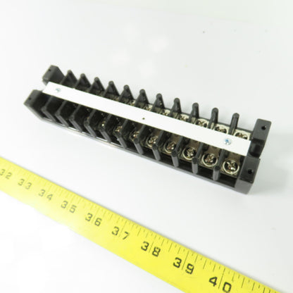 Marathon 1512 STD 75A Lugged Wire Terminal Block 600V 12-Pole