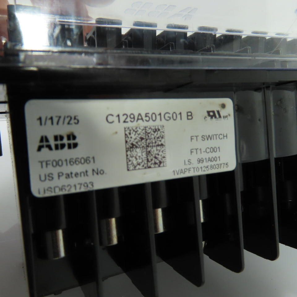 ABB C129A501G01 FT1-C001 Flexitest 10-Pole Test Switch