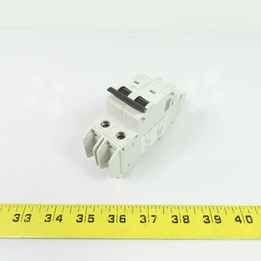 c3controls 1100-CB2C2U50 50A 2-Pole Miniature Circuit Breaker 480Y/277VAC 125VDC