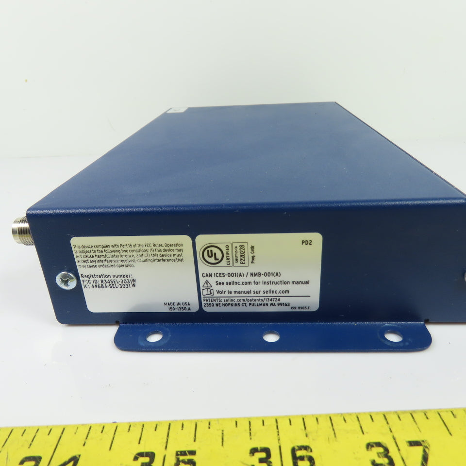 Schweitzer Engineering SEL-3031 900MHz Serial Radio Transceiver 9-30VDC
