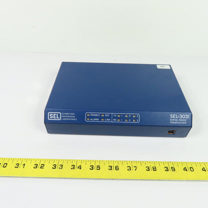 Schweitzer Engineering SEL-3031 900MHz Serial Radio Transceiver 9-30VDC