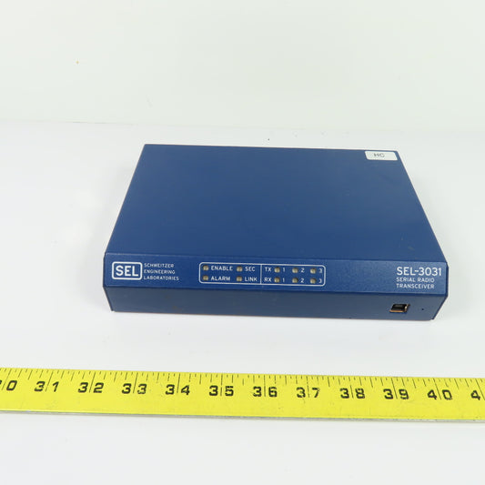 Schweitzer Engineering SEL-3031 900MHz Serial Radio Transceiver 9-30VDC