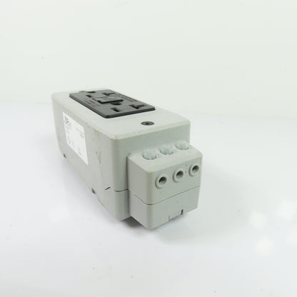 AutomationDirect FA-GFCI ZIPLink 125VAC 15A GFCI Outlet DIN Rail Mount