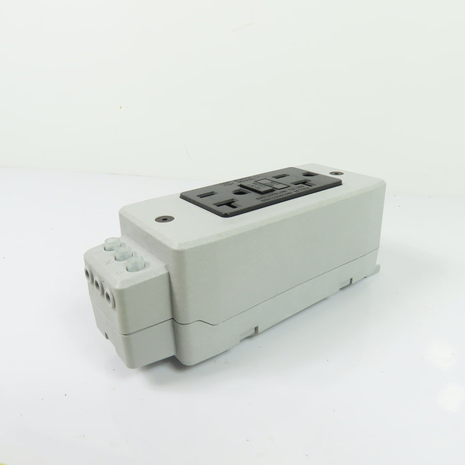 AutomationDirect FA-GFCI ZIPLink 125VAC 15A GFCI Outlet DIN Rail Mount