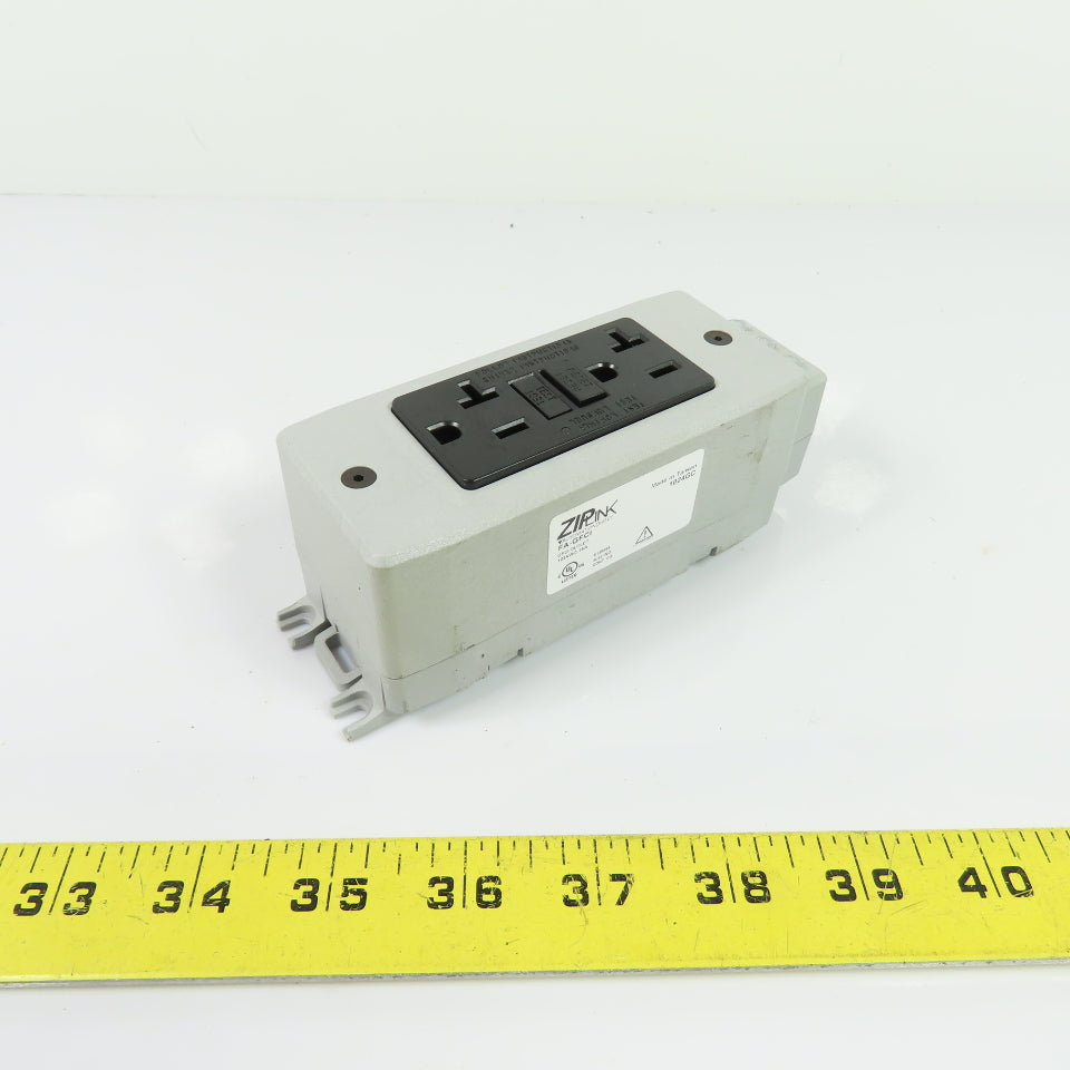 AutomationDirect FA-GFCI ZIPLink 125VAC 15A GFCI Outlet DIN Rail Mount