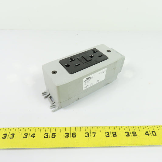 AutomationDirect FA-GFCI ZIPLink 125VAC 15A GFCI Outlet DIN Rail Mount