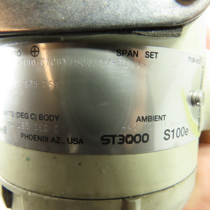 Honeywell YSTR14G-11A-1B0/CYCBY/500/Y/-F1D3-925G ST3000 Pressure Transmitter