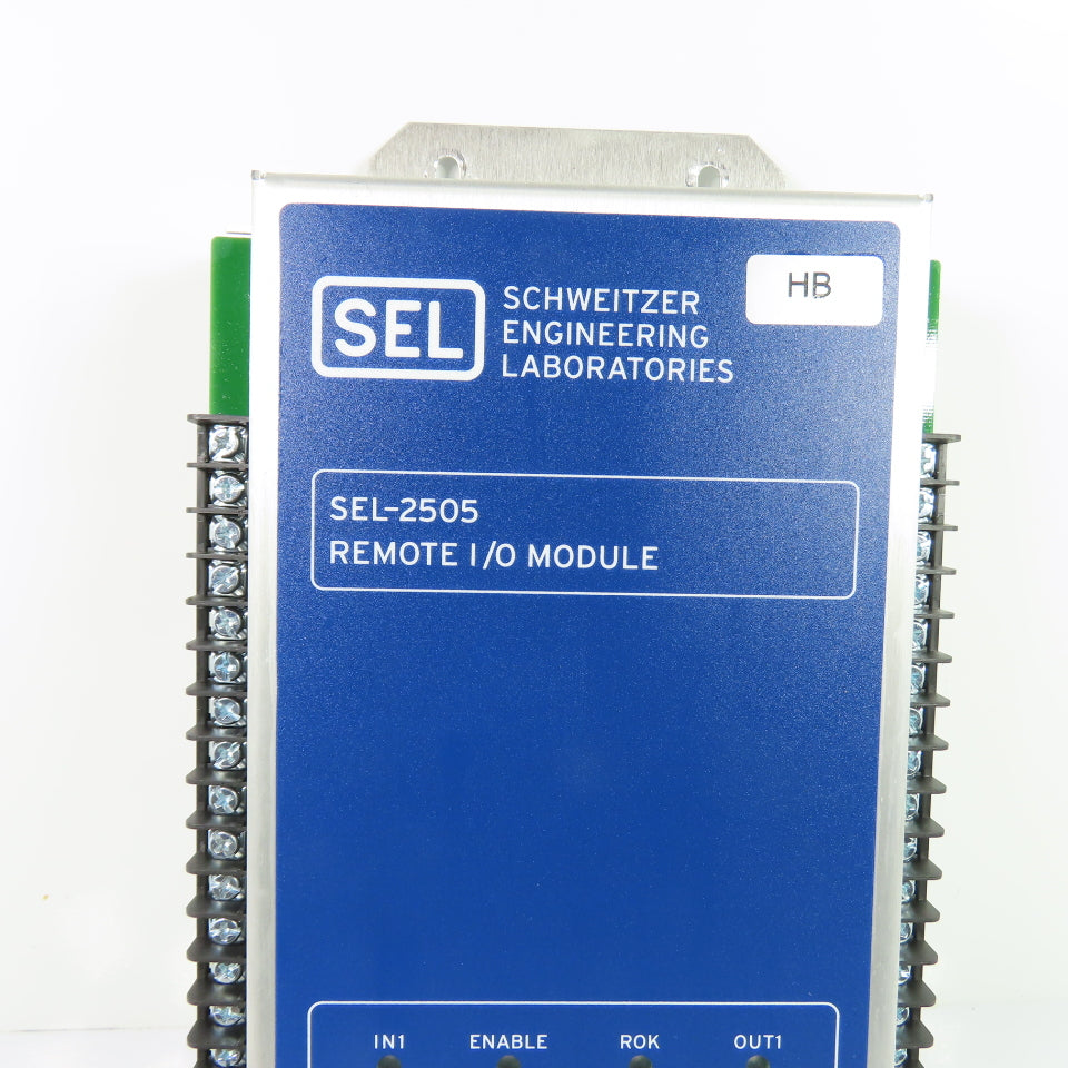 Schweitzer SEL-2505 Remote I/O Module 120/240VAC 125/250VDC 850nm Multimode