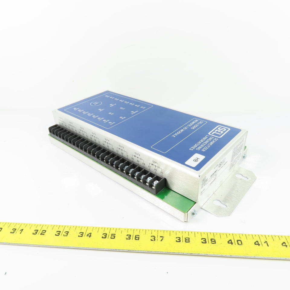 Schweitzer SEL-2505 Remote I/O Module 120/240VAC 125/250VDC 850nm Multimode