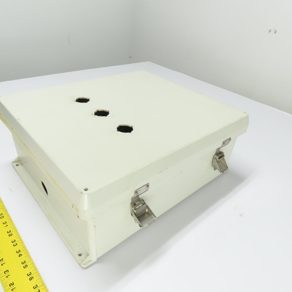 GE General Electric VJ1614HWPL2 16"x 14" x 6" Fiberglass Electrical Enclosure