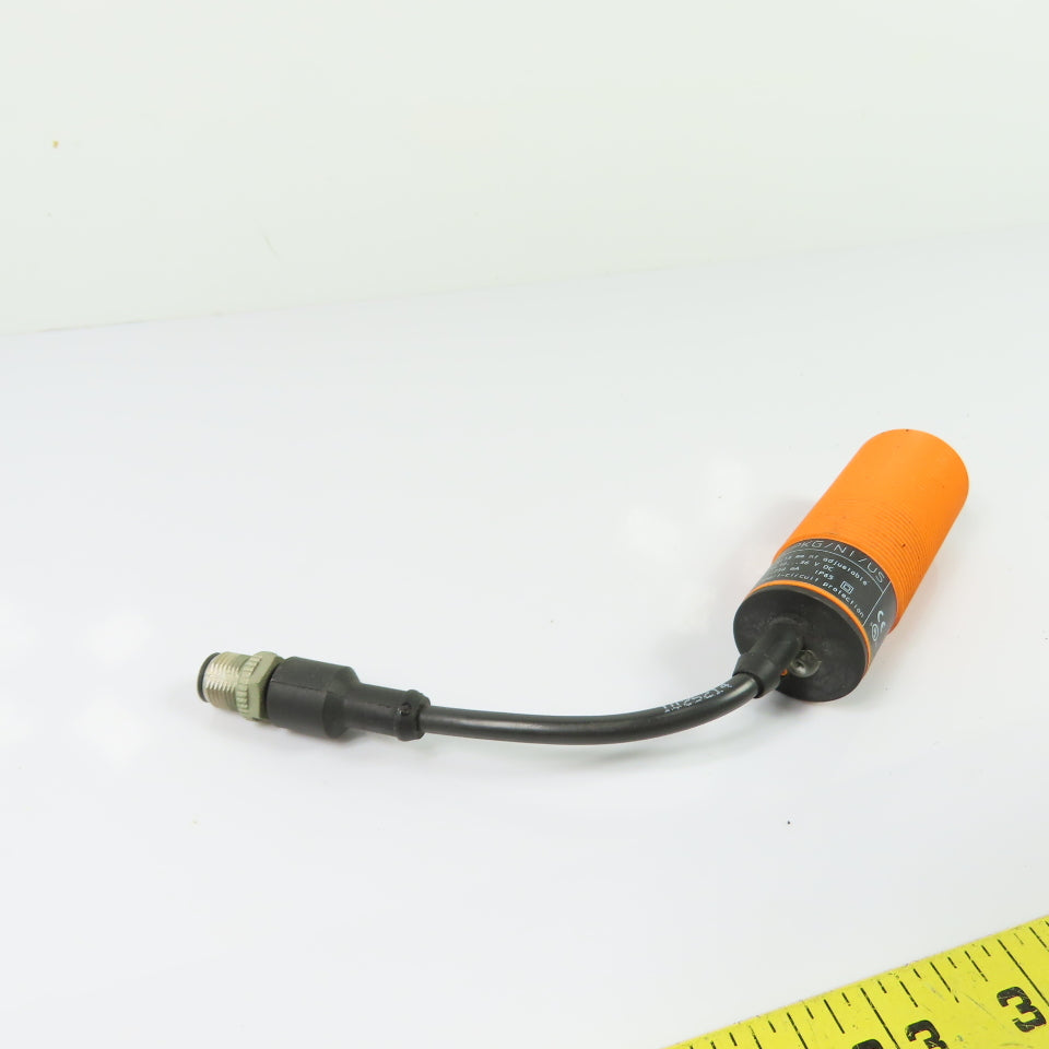 IFM KI-3015-FPKG/NI/US KI5209 Capacitive Proximity Sensor 15mm 10-36VDC IP65