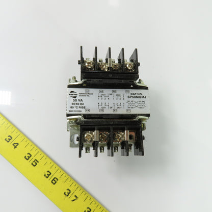 Hammond SP50MQMJ Control Transformer 50VA 240/480V 120/240V