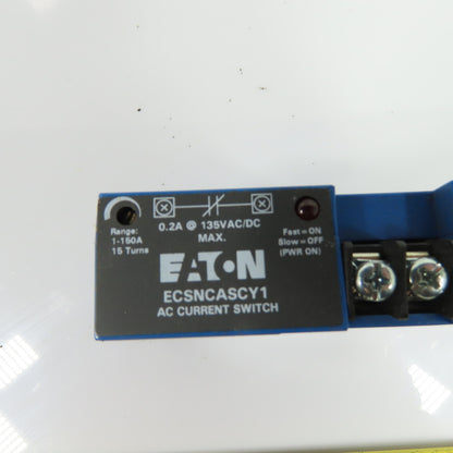 Eaton ECSNCASCY1 AC Current Switch 1-150A 135VAC/DC