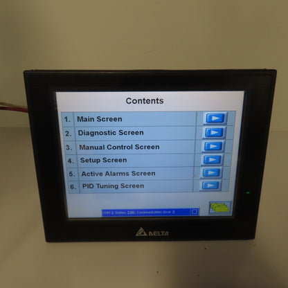 Delta DOP-B07S515 7" Touch Screen Panel HMI 24VDC